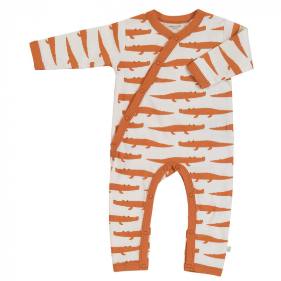 Kimono pyjama - croco oranje